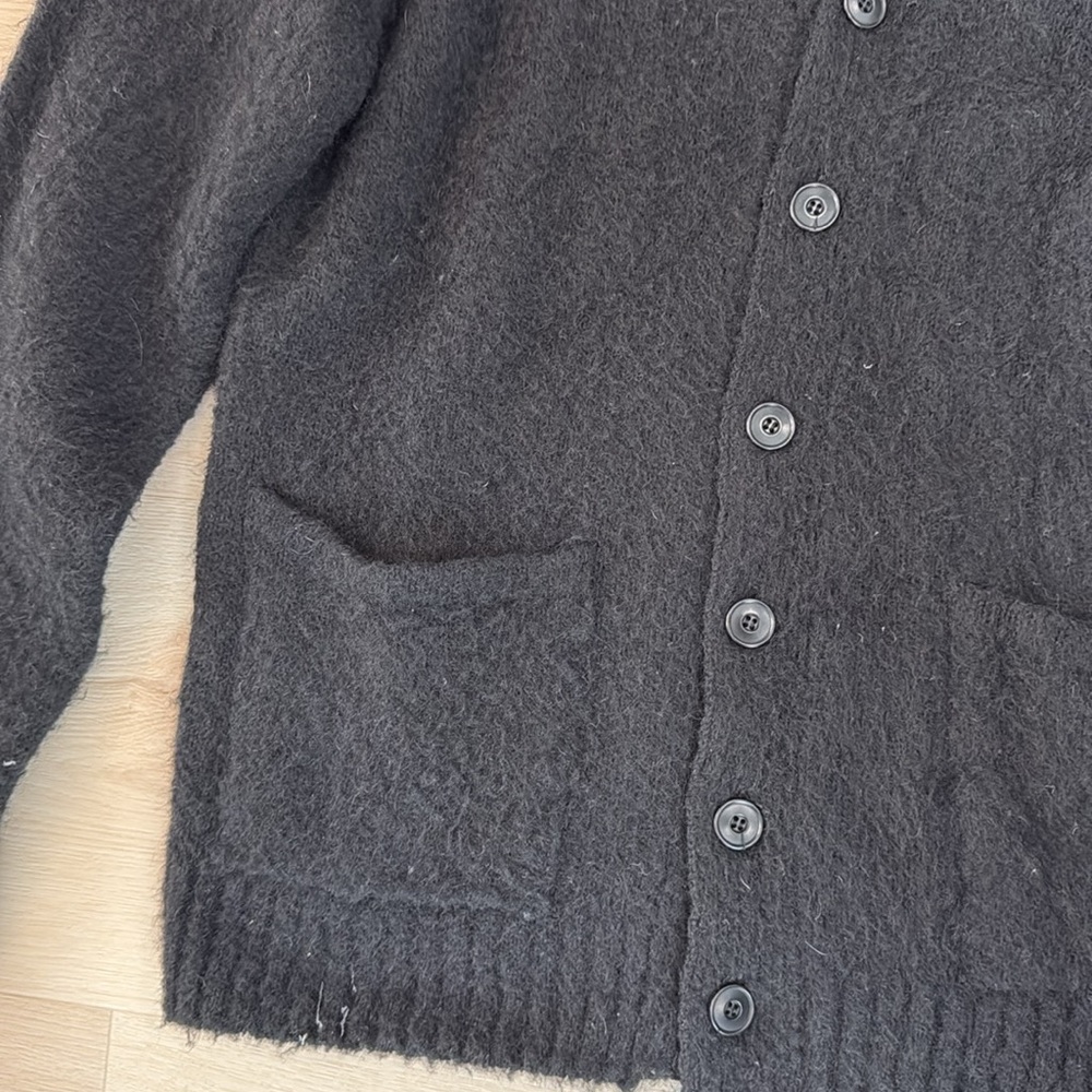 Zara Fuzzy Wool Cardigan - Picture 2 of 5
